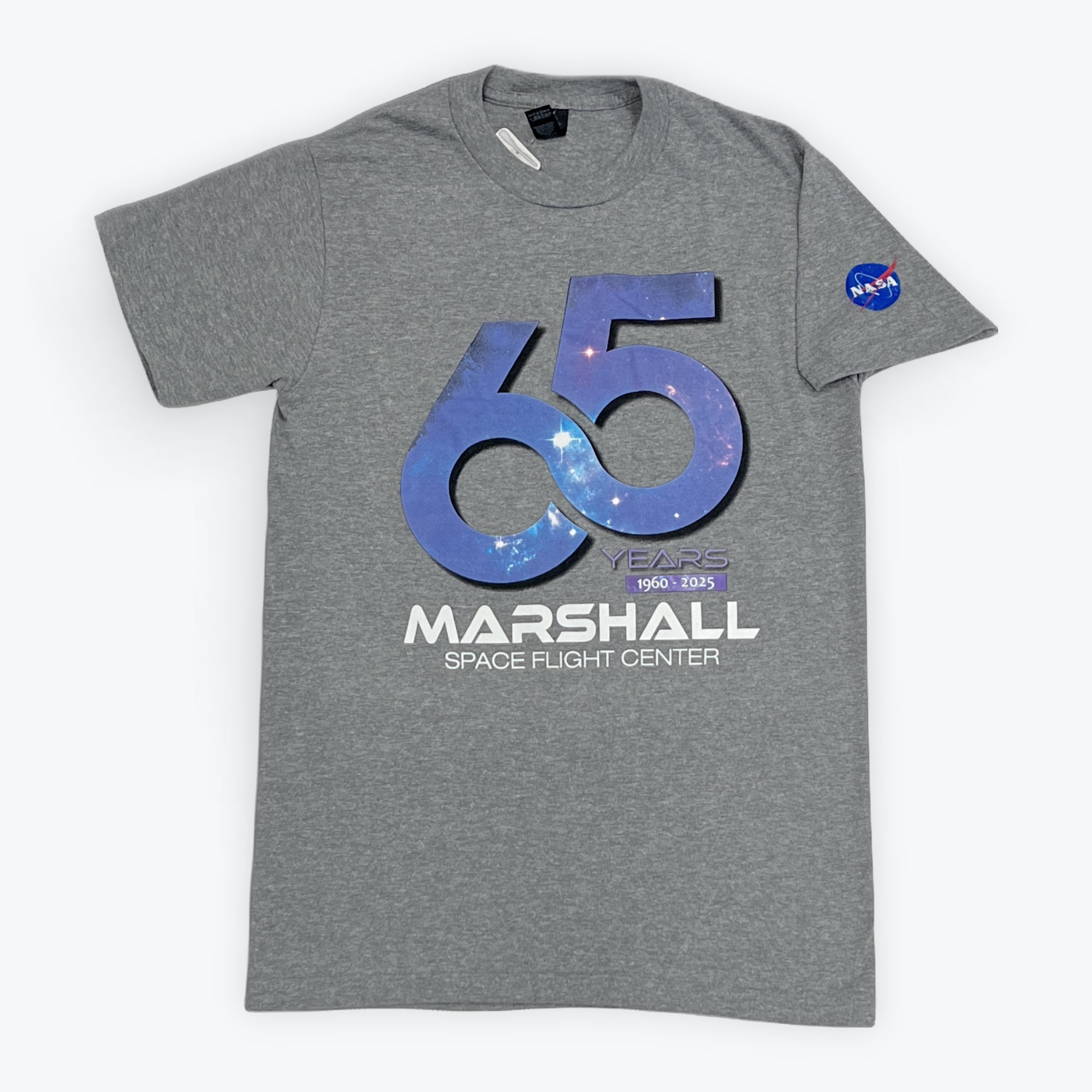 65th Marshall Space Flight Center T-shirt | Shop NASA MSFC | NASA ...