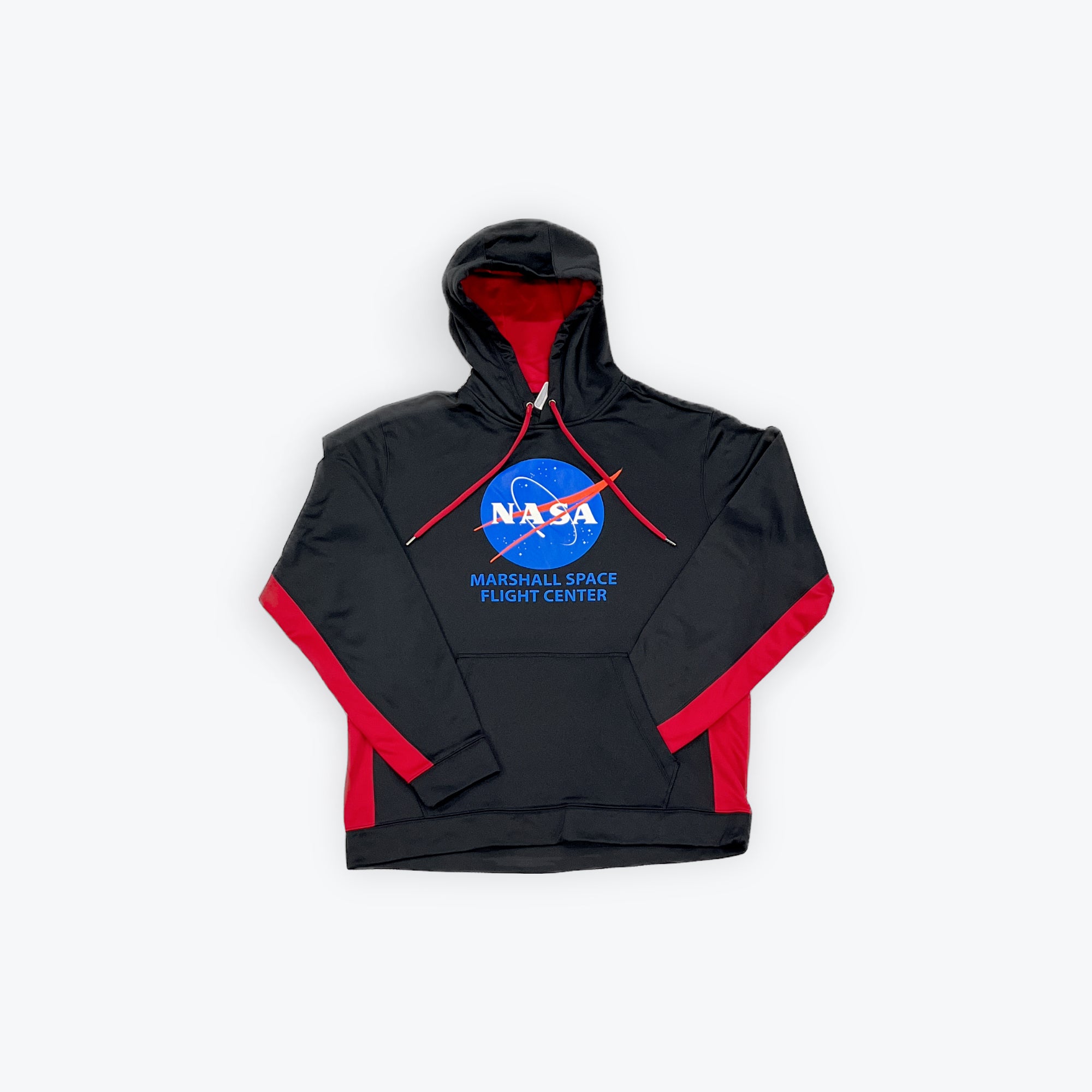 MSFC Sport Tek Fleece Colorblock Hoodie Shop NASA MSFC NASA Exchange Gift Store at Marshall Space Flight Center