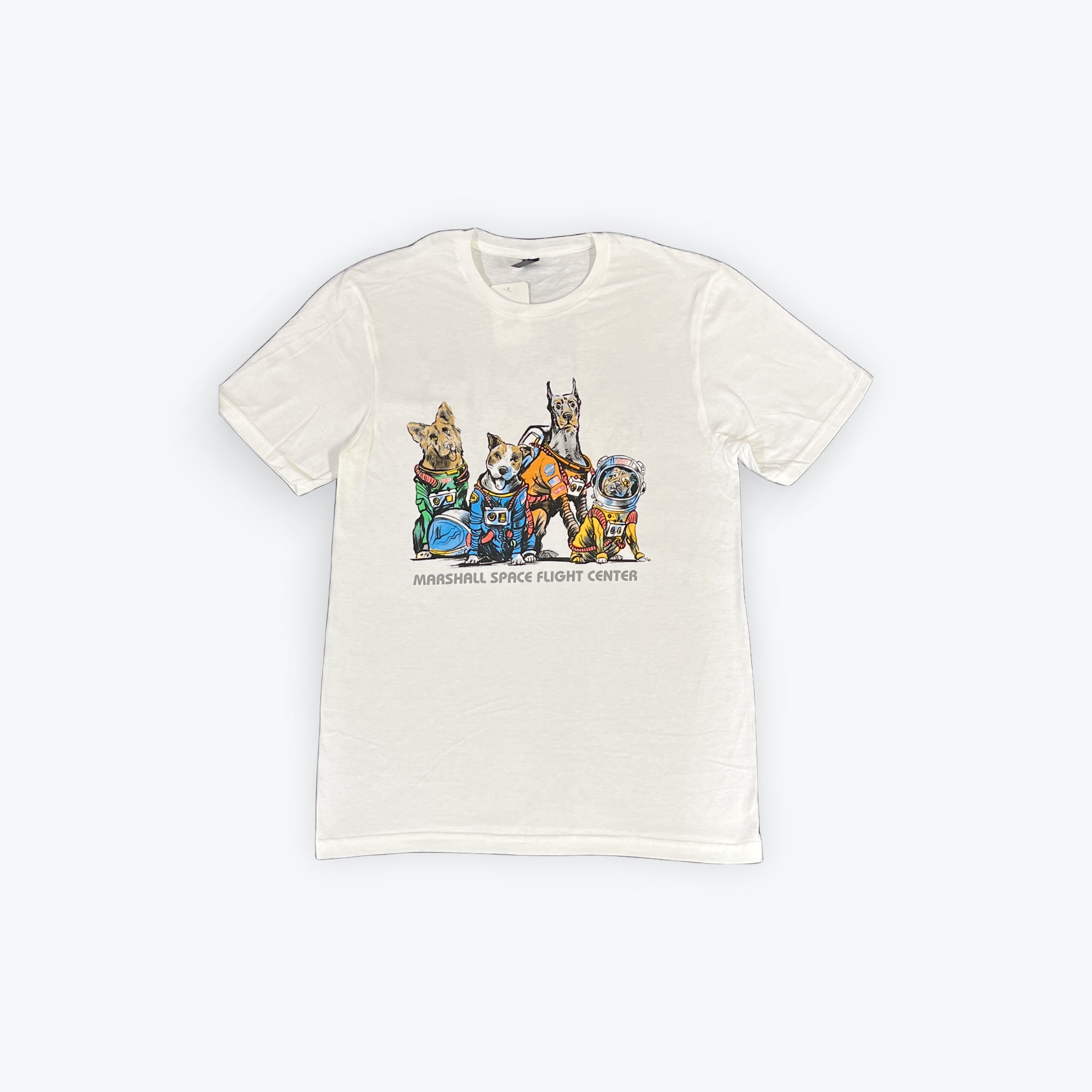 MSFC NASA Dog Astronaut T shirt